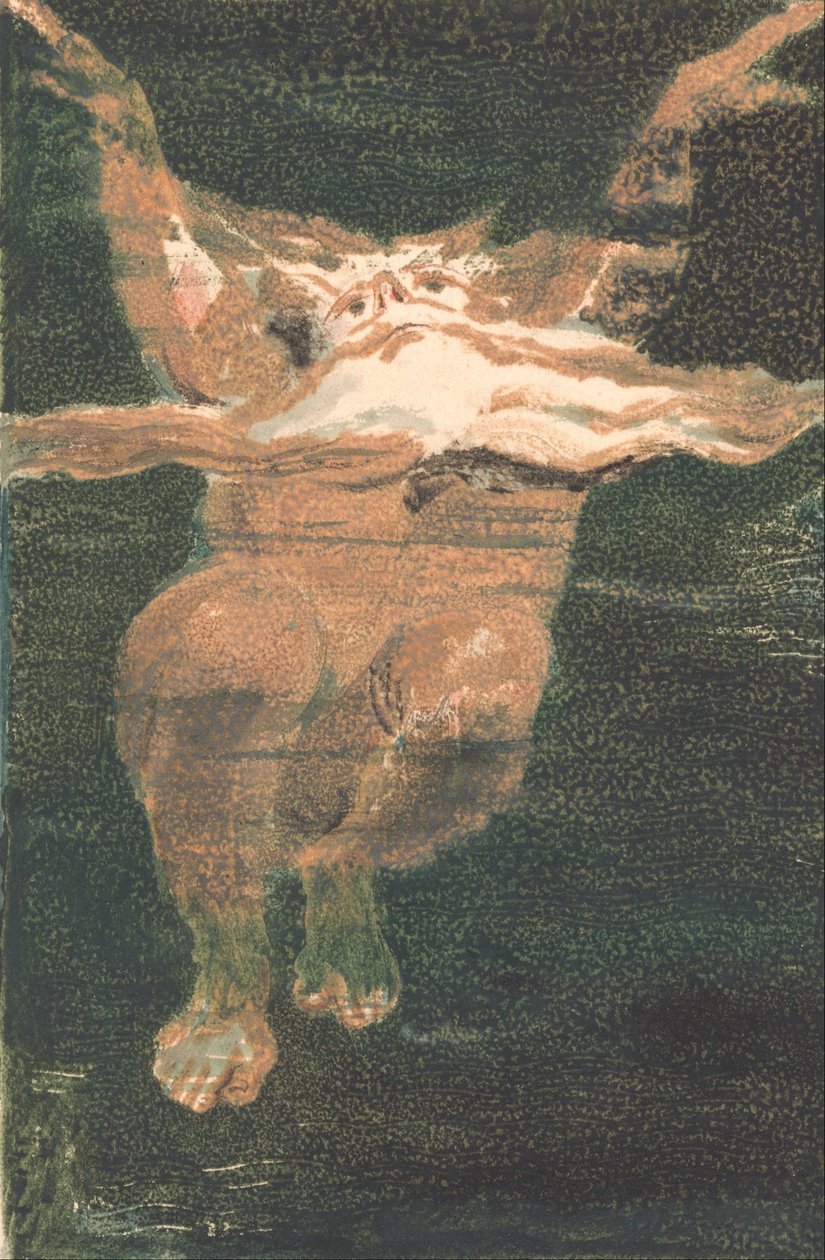 Il Primo Libro di Urizen, Tavola 5 (Bentley 12) da William Blake