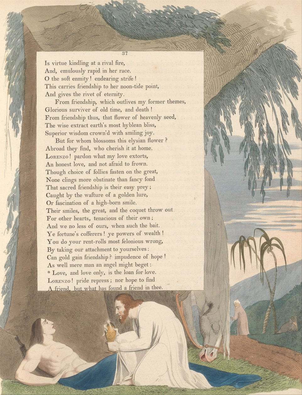 Pensieri notturni di Young, Pagina 37, Amore, e solo amore, è il prestito per amore da William Blake