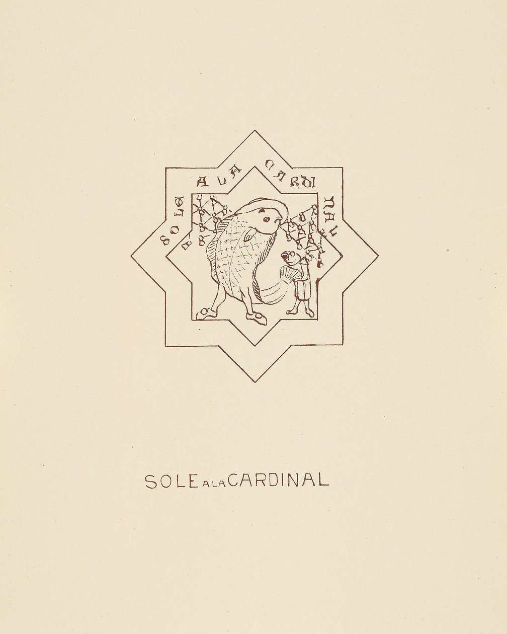 Sogliola, 1878 da William Burges