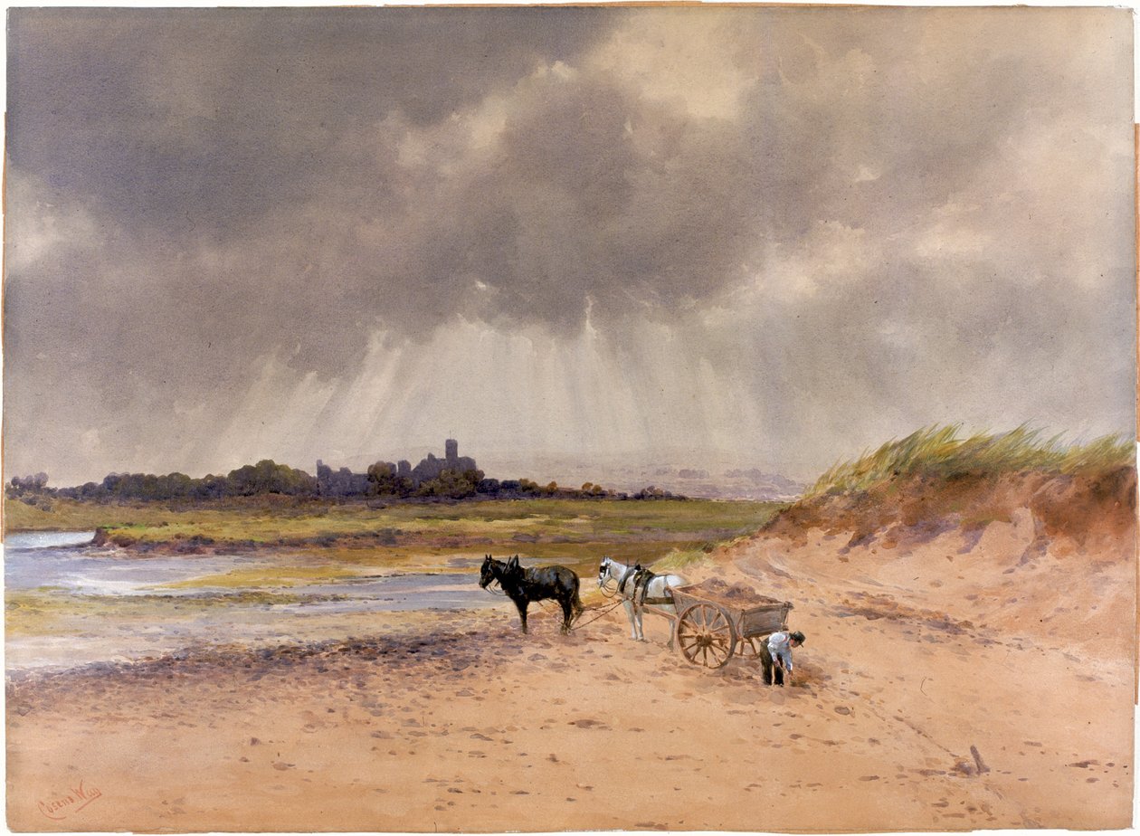Una giornata tempestosa, Warkworth da William Cosens Way