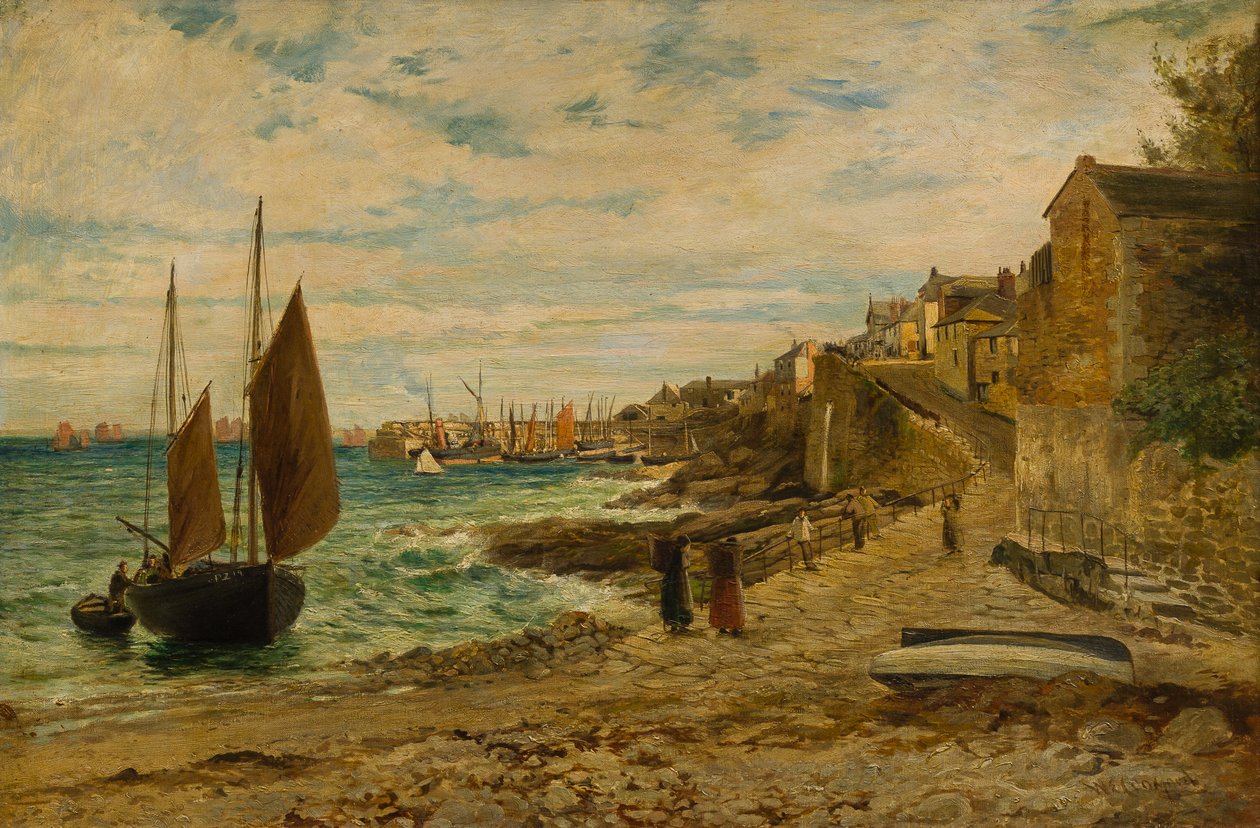 Scivolo di Newlyn da William Croxford