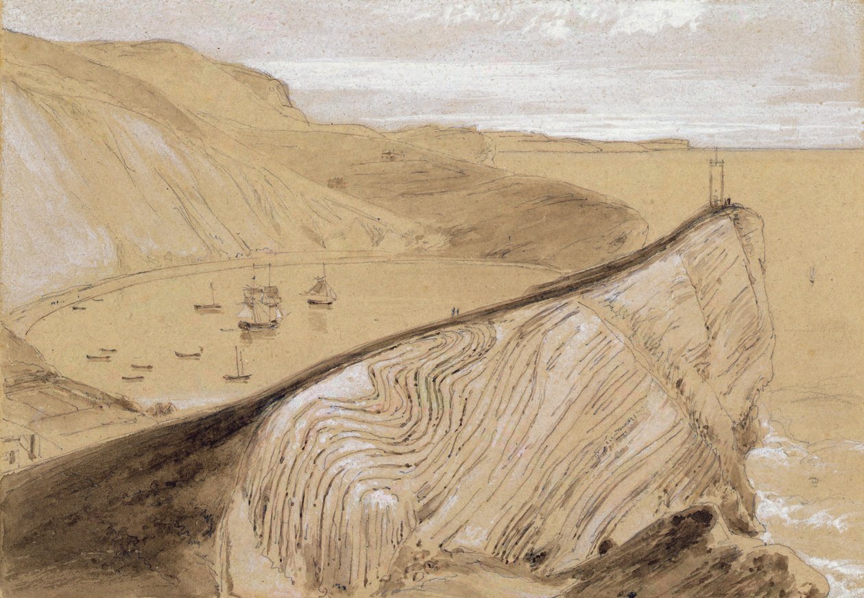 Lulworth Cove da William Daniell