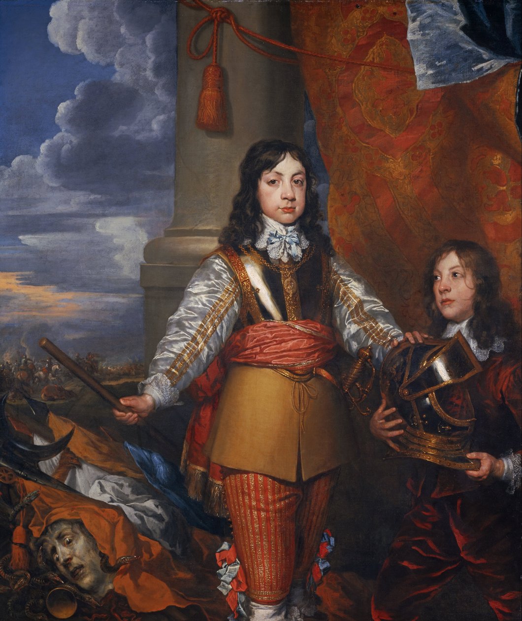 Carlo II, 1630 da William Dobson