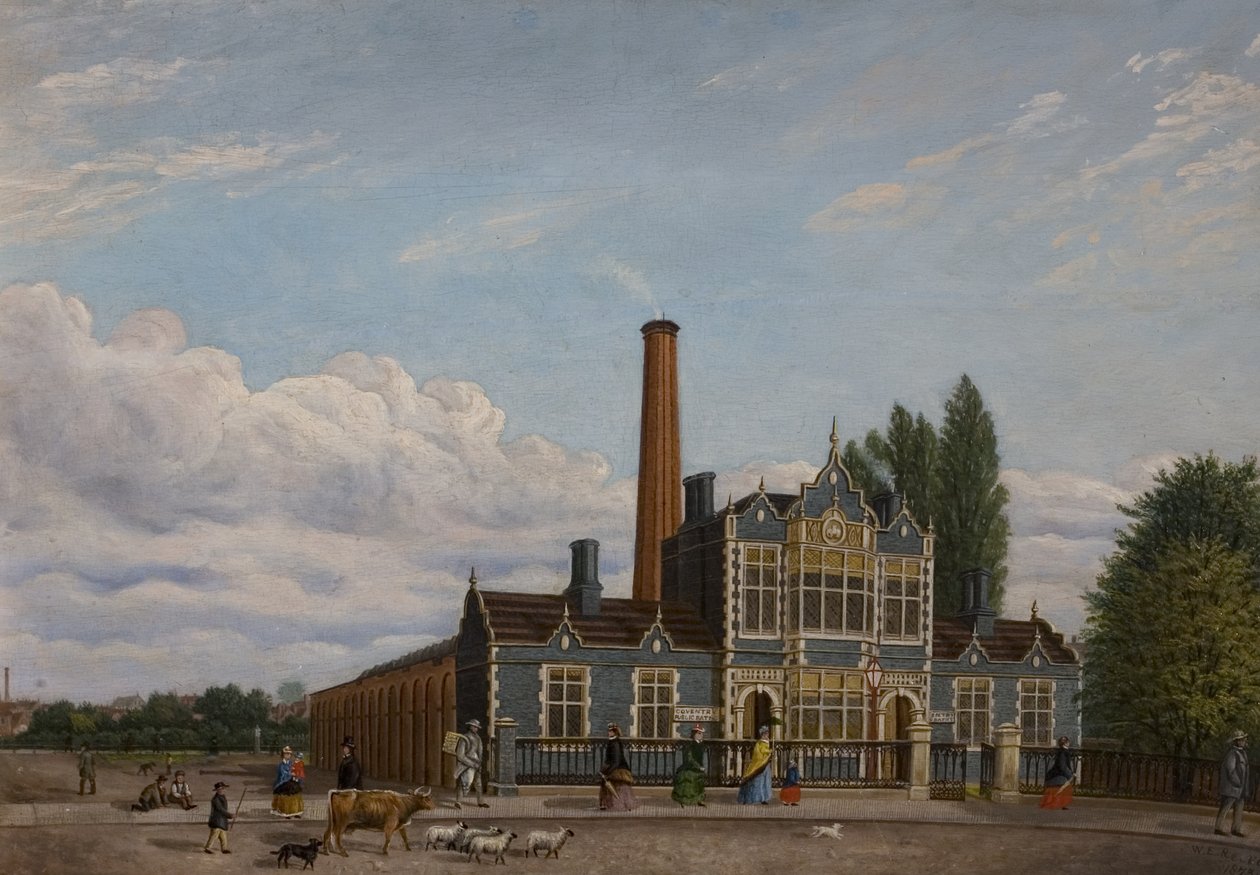 Bagni pubblici di Coventry, 1873 da William Earp Reeve