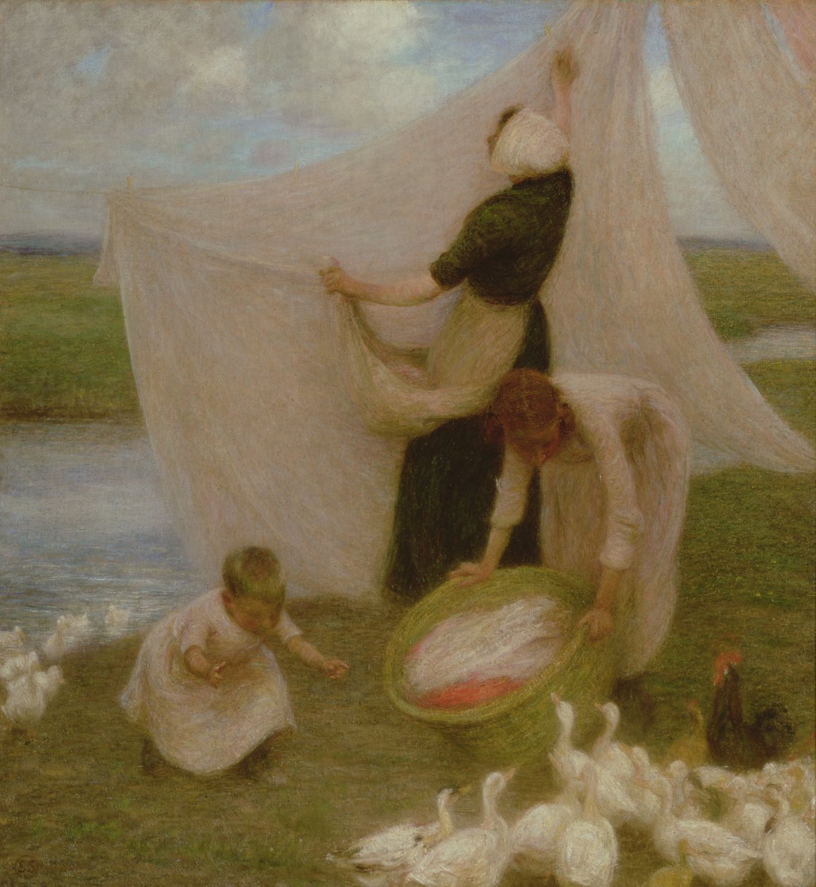 Giorno di Bucato da William Edward Stott
