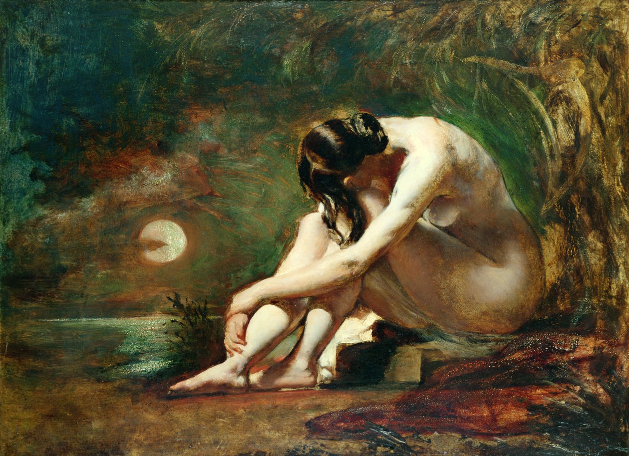 Nudo al chiaro di luna da William Etty