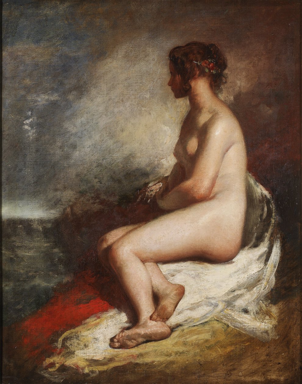 Studio di un nudo seduto da William Etty