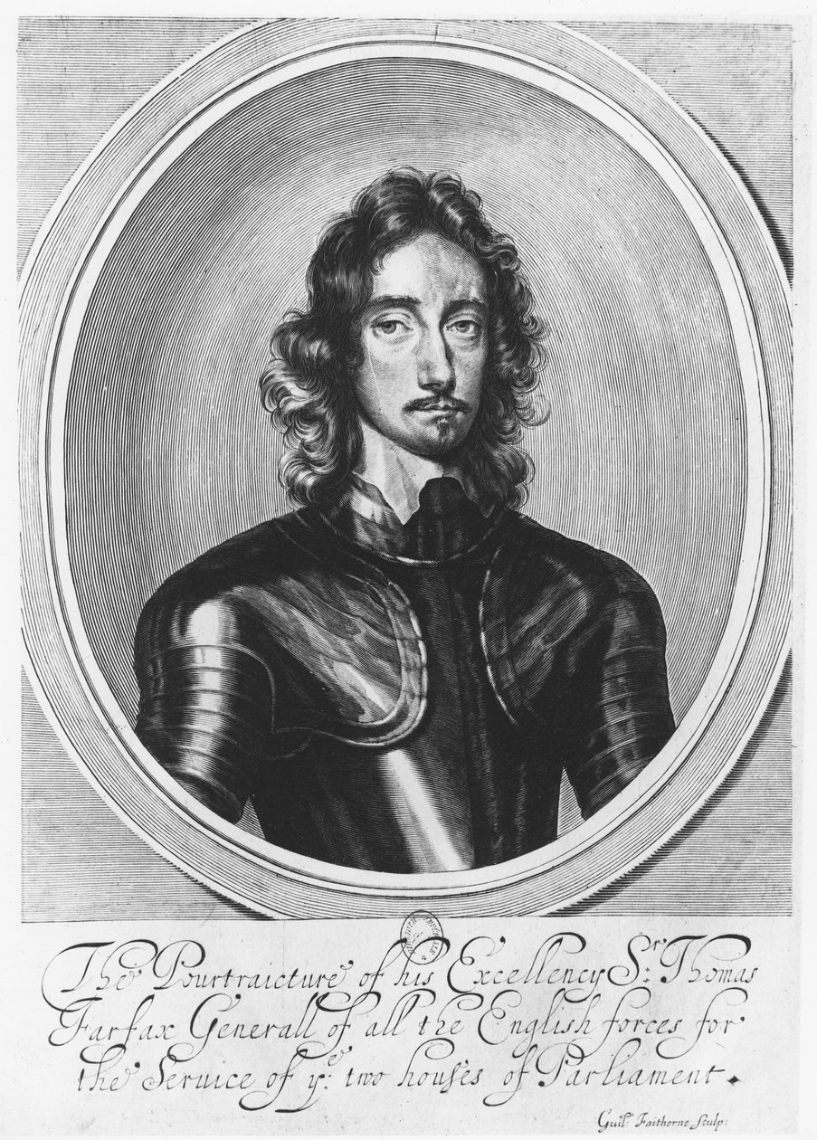 Lord Thomas Fairfax da William Faithorne