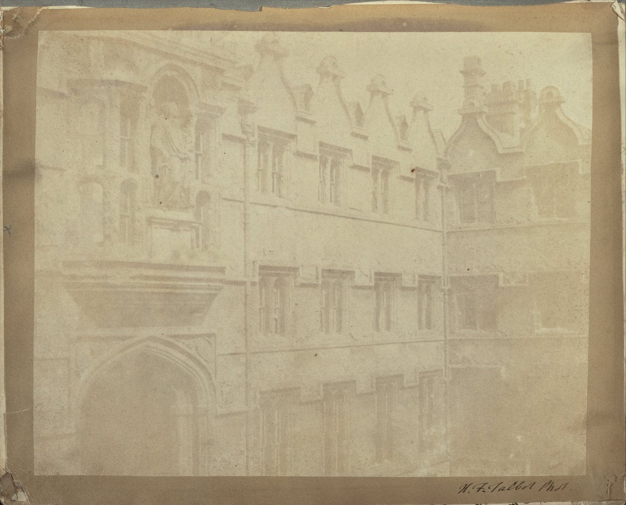 Il quadrilatero Radcliffe, University College, Oxford da William Henry Fox Talbot