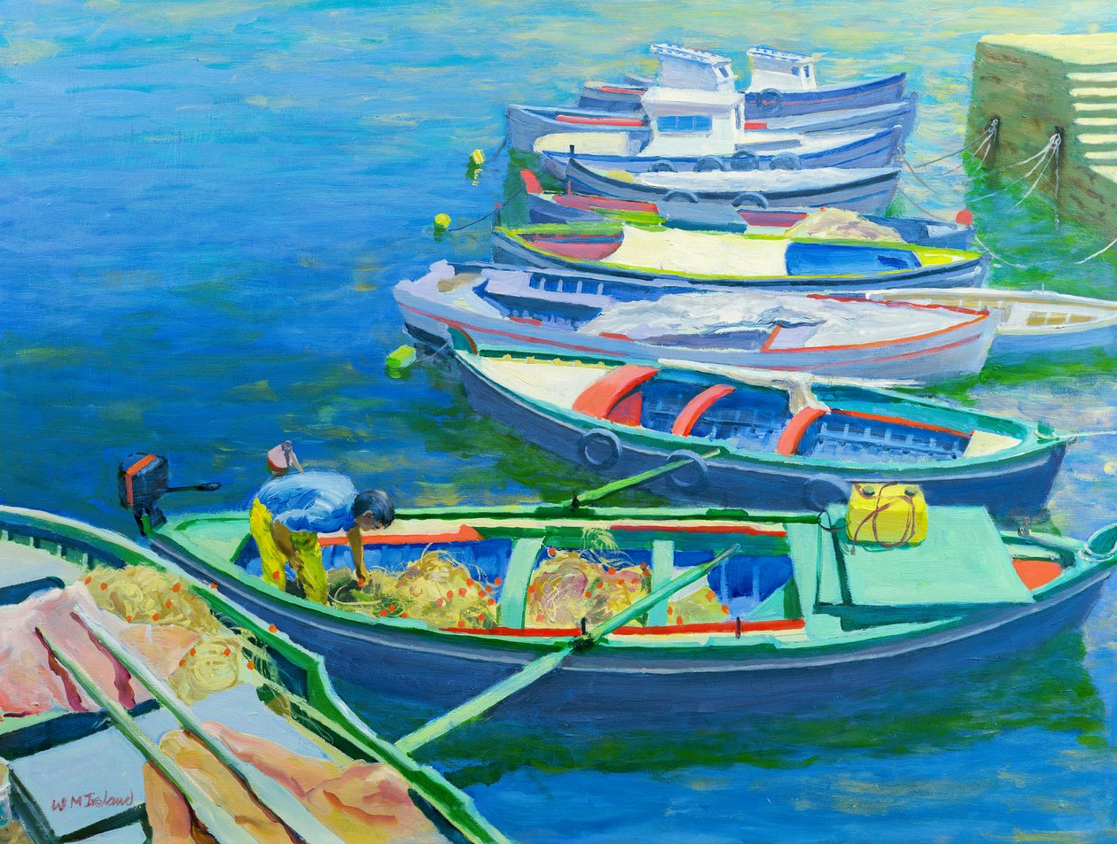 Barche da pesca da William Ireland