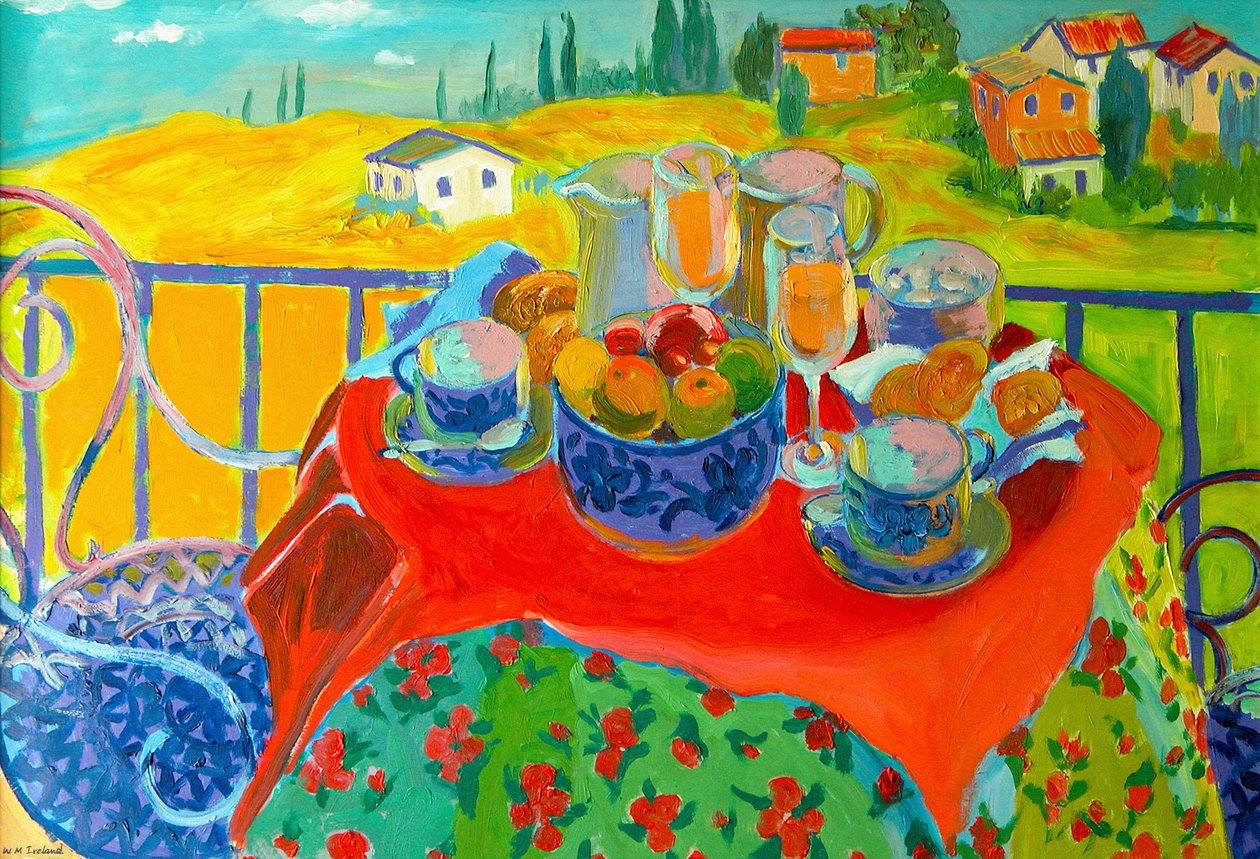 Terrazza toscana da William Ireland