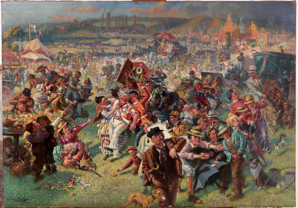 Le corse di Blaydon - Uno studio dalla vita, 1903 da William Irving