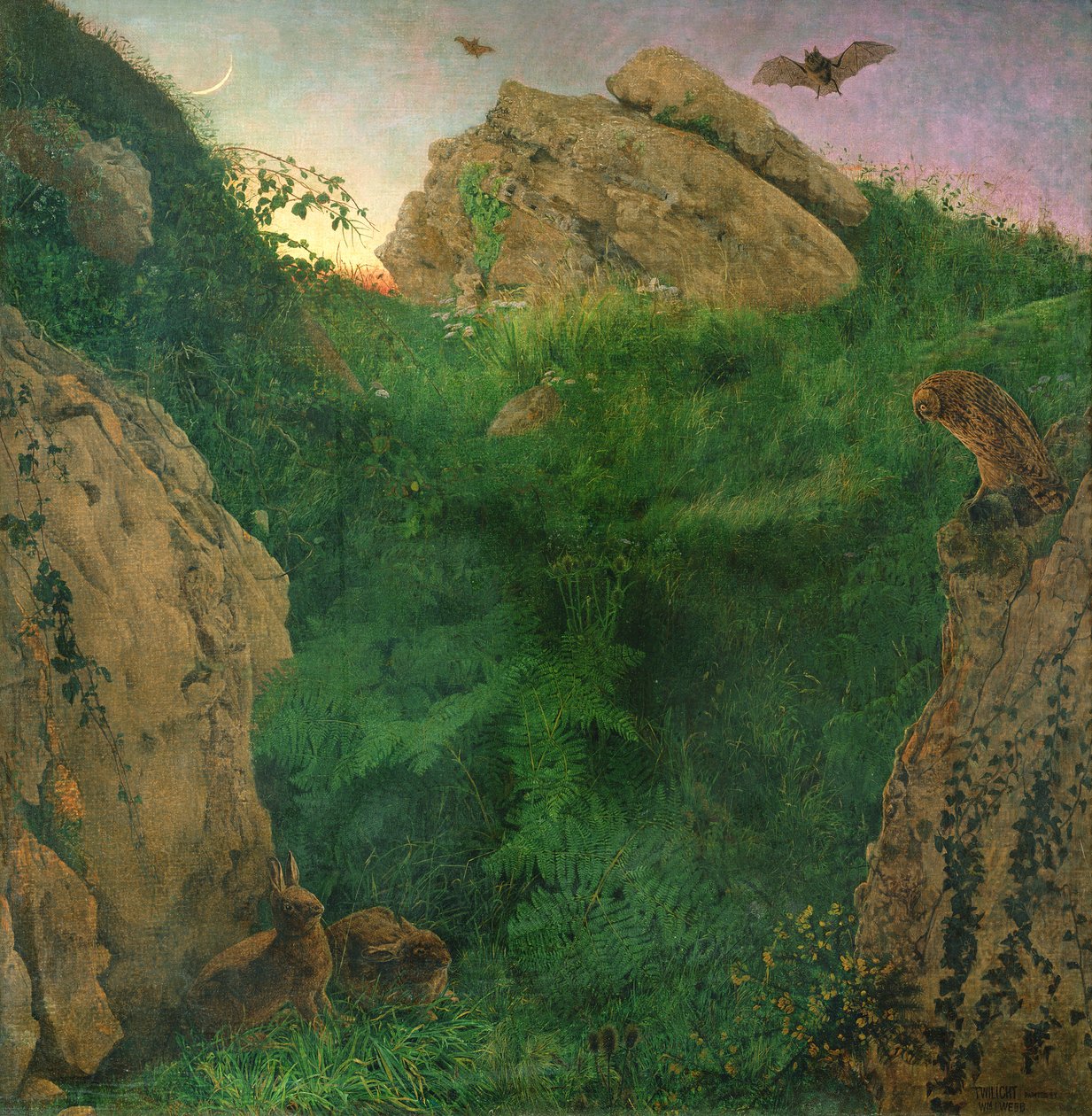 Crepuscolo da William J. Webbe or Webb
