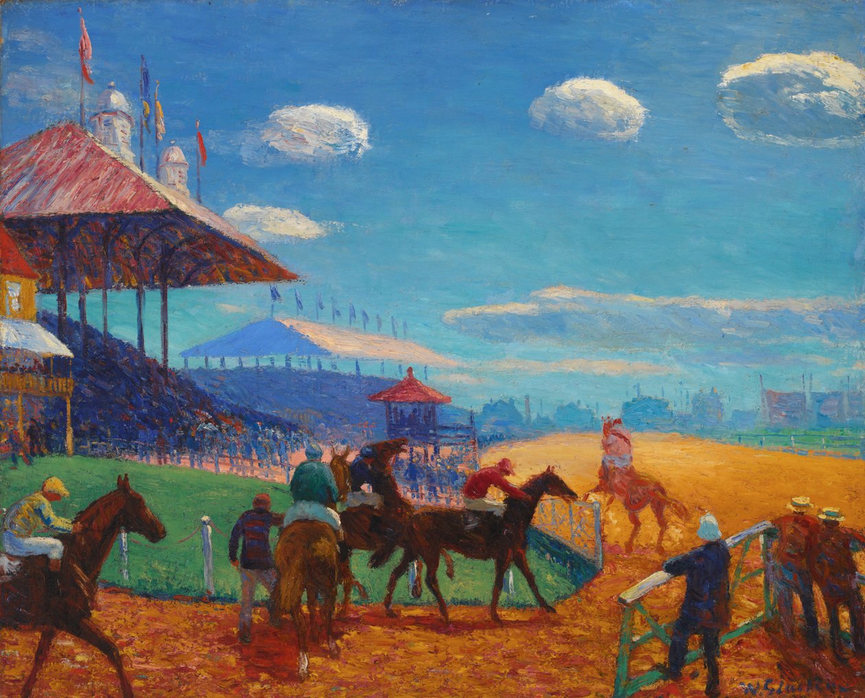 Ippodromo da William James Glackens