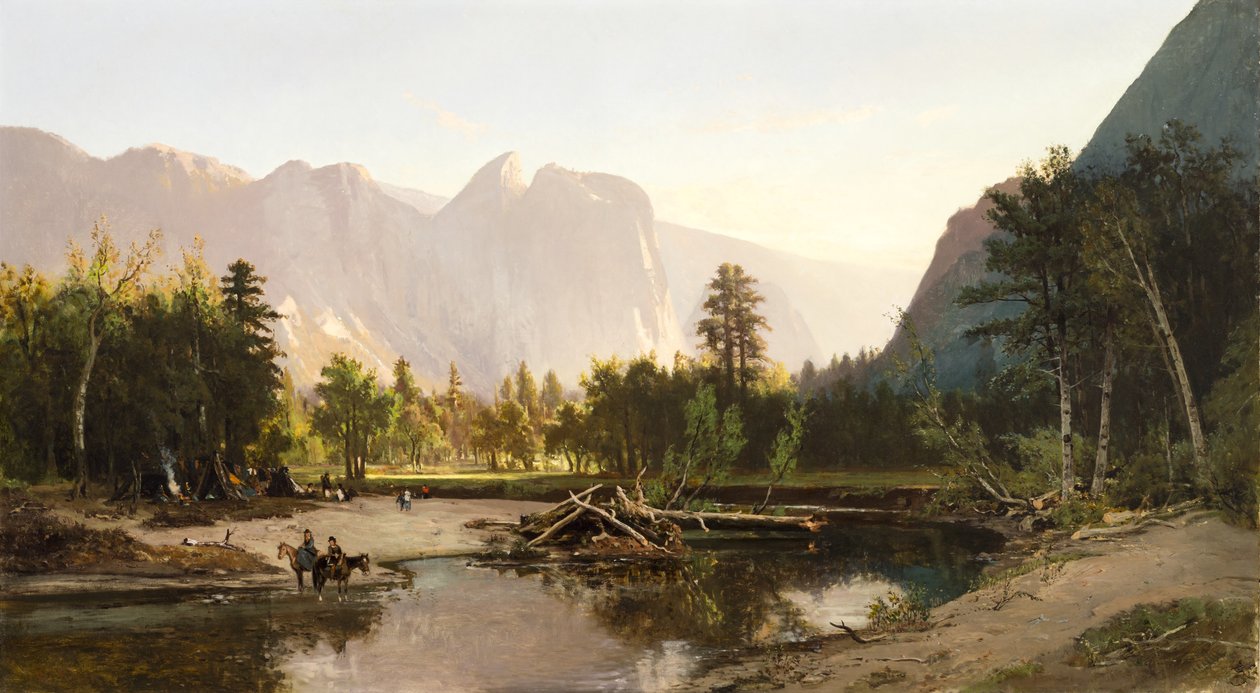 Valle di Yosemite, 1875 da William Keith