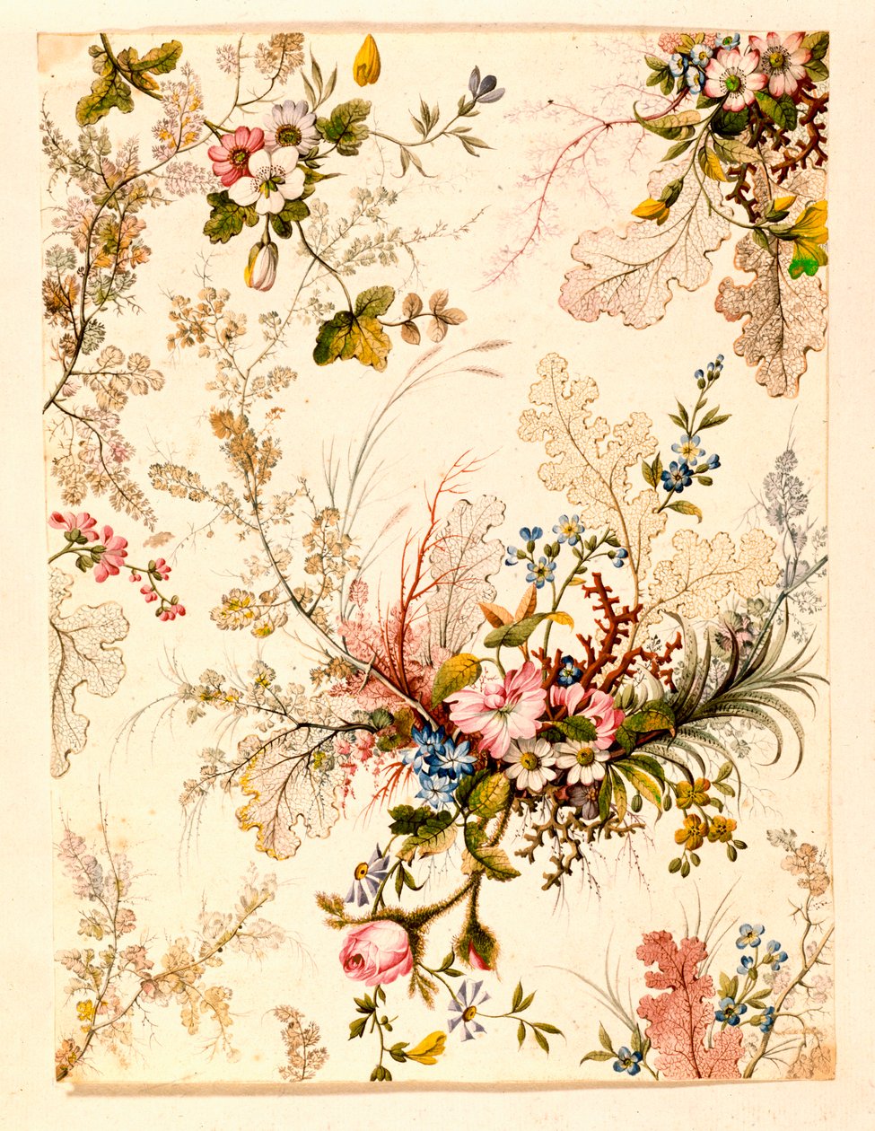 Carta marmorizzata da William Kilburn