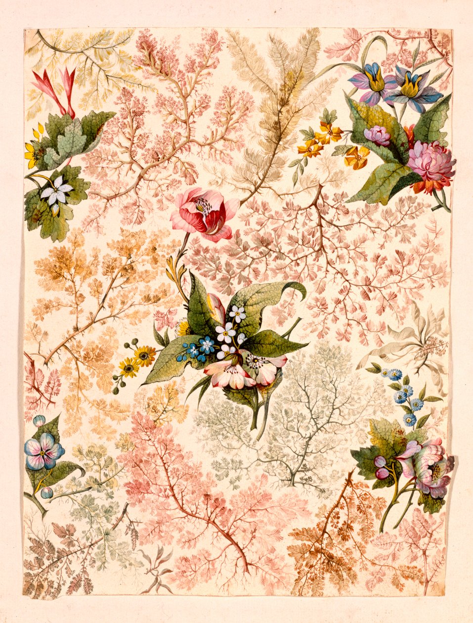 Carta marmorizzata da William Kilburn