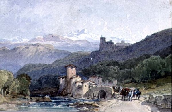 Strada di Aquila da William Leighton Leitch
