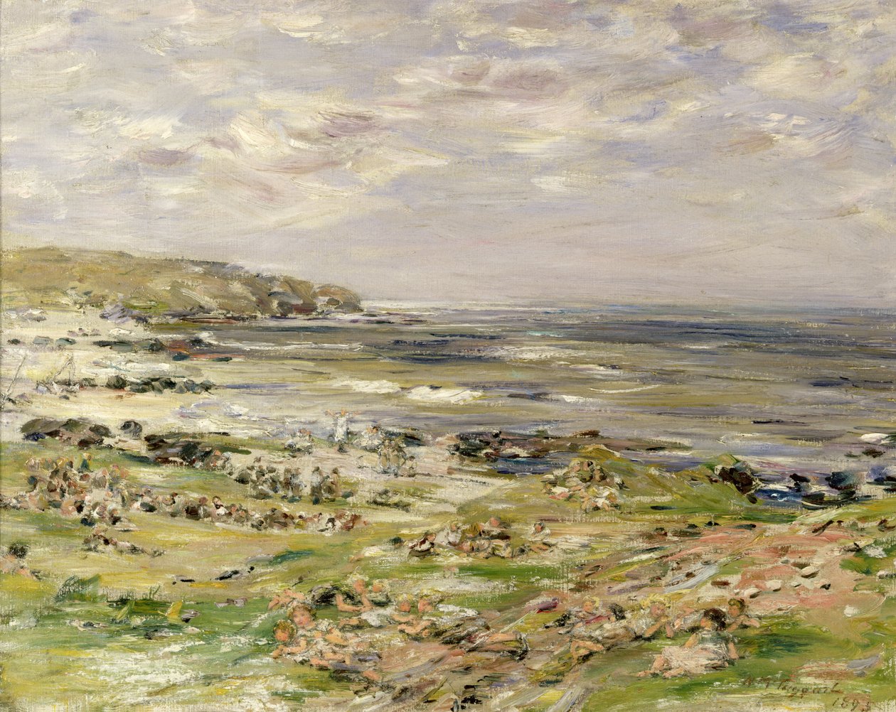 Studio per la Predicazione di San Columba, Iona, Ebridi Interne da William McTaggart