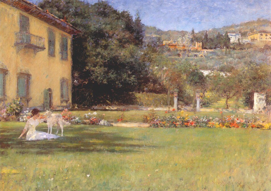 Buoni amici da William Merritt Chase