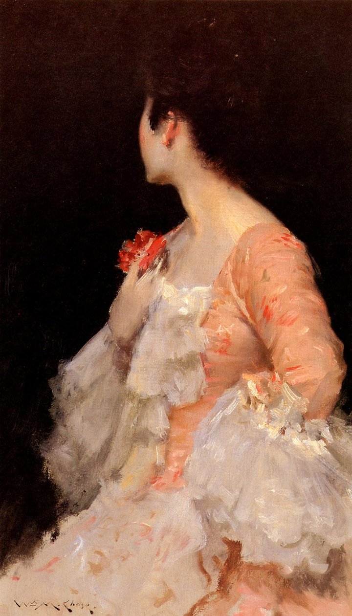 Ritratto di una signora da William Merritt Chase