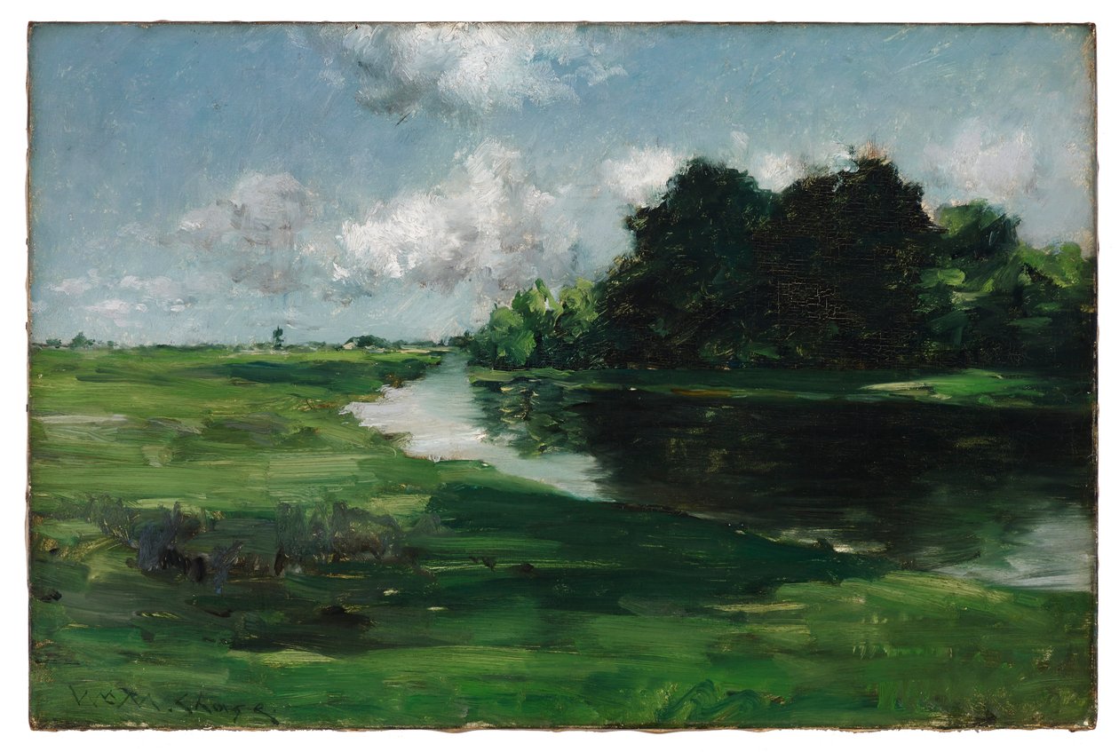 Paesaggio di Long Island dopo una pioggia da William Merritt Chase