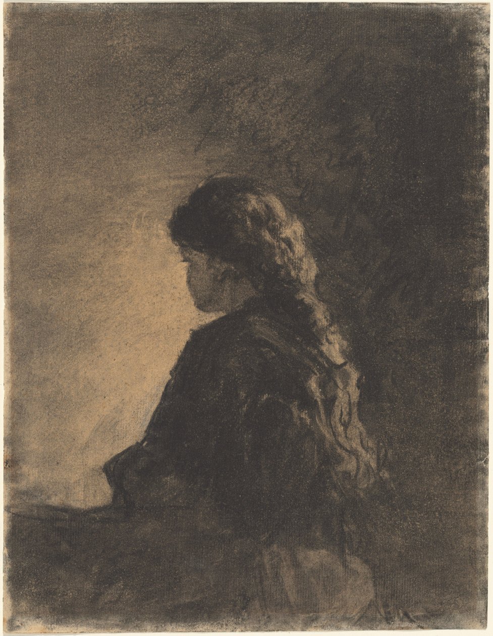 Ragazza seduta da William Morris