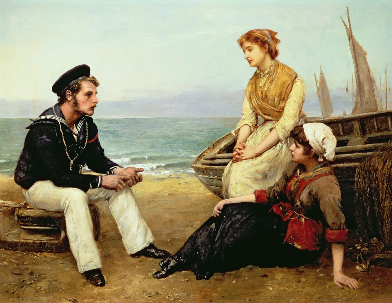 Raccontando le sue avventure, 1881 da William Oliver