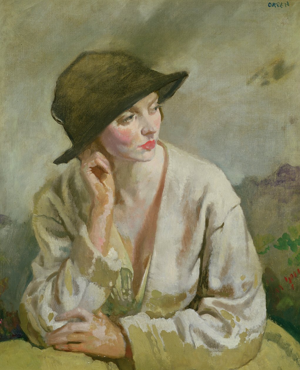 Ritratto di Miss Sinclair da William Orpen