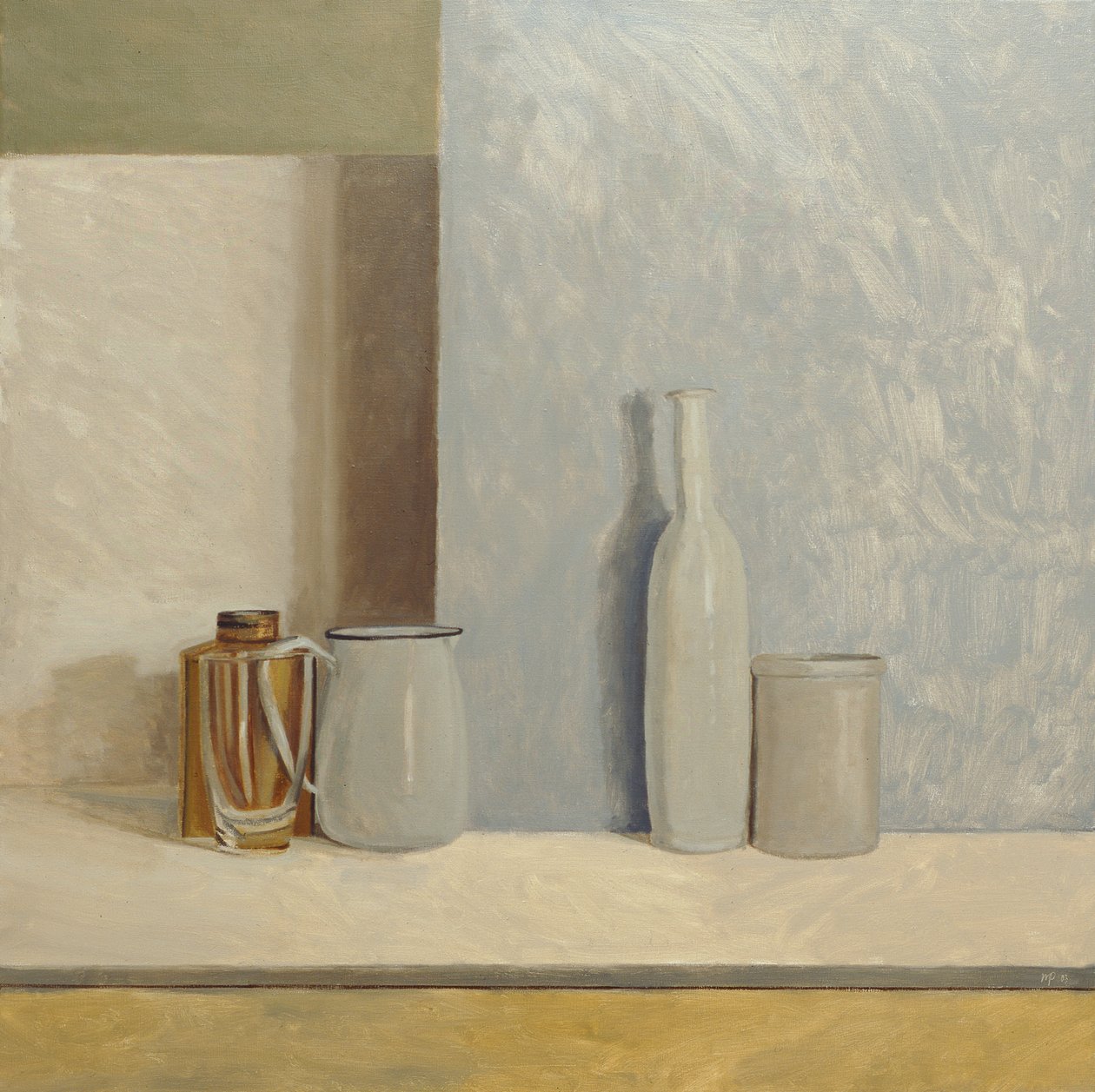 Grigio pallido e blu da William Packer