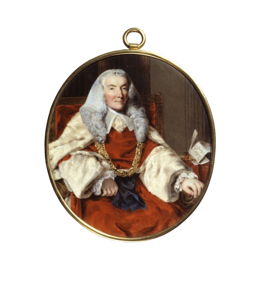 Ritratto di Sir William Murray, 1° Conte di Mansfield da William Russell Birch