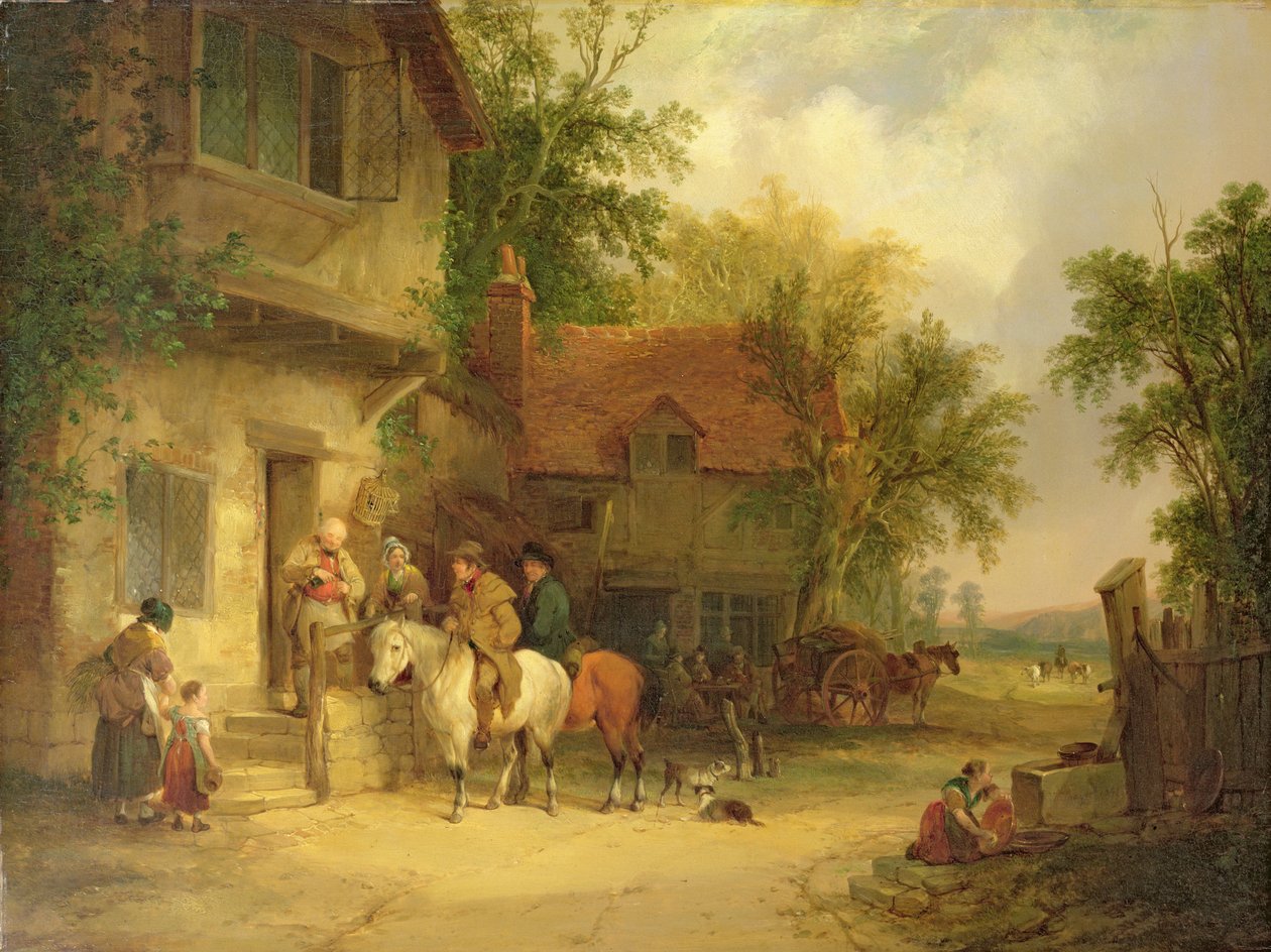 Una Locanda nel Bosco, 1841 da William Snr. Shayer