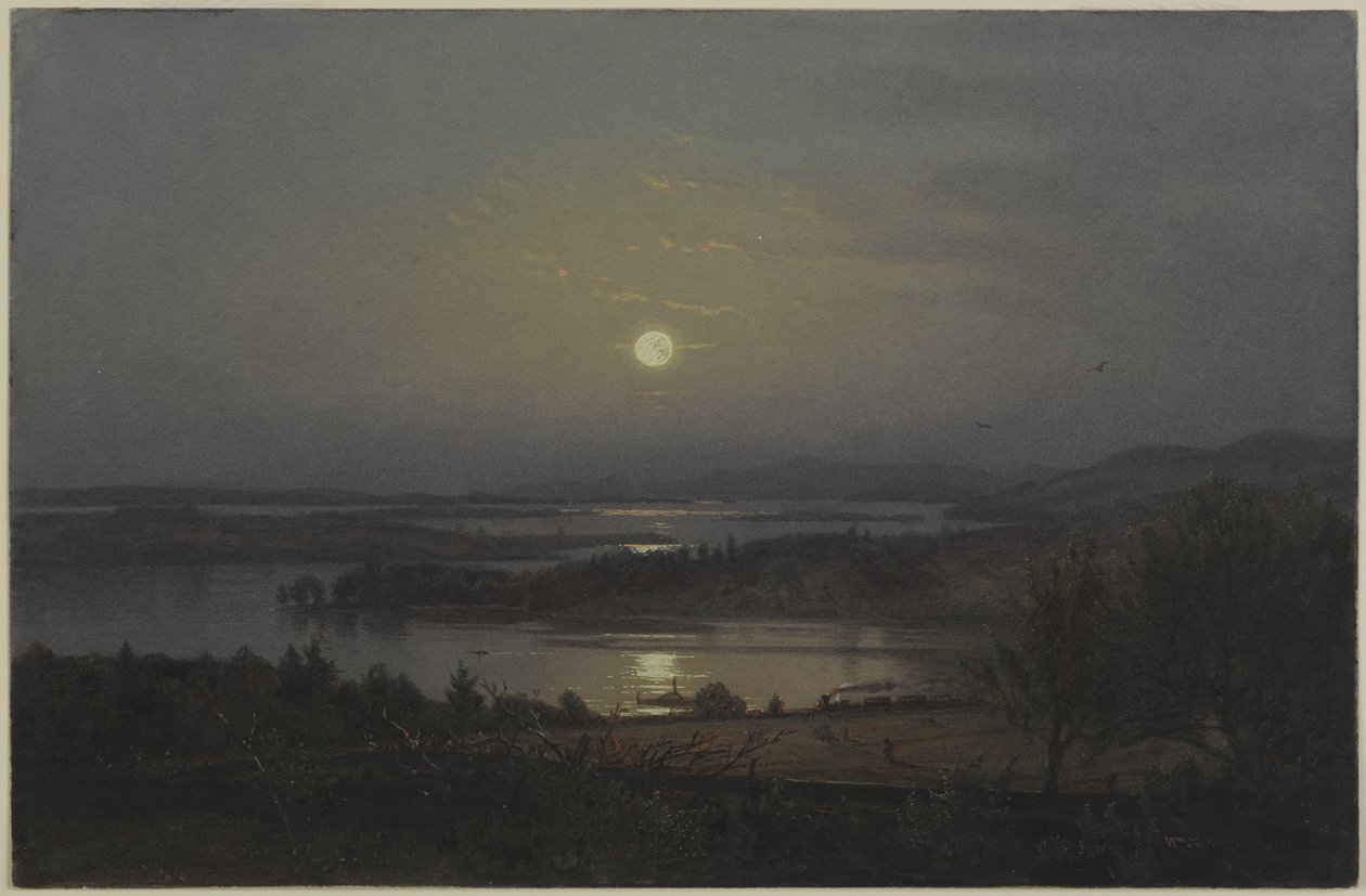 Lago Winnipesaukee, 1874 da William Trost Richards