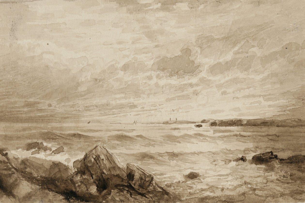 Rocce e mare da William Trost Richards