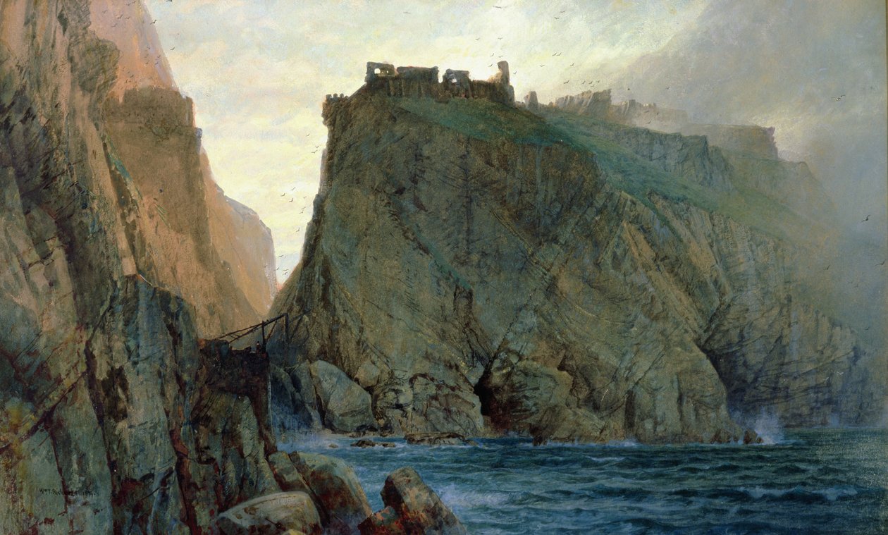 Tintagel sulla costa della Cornovaglia da William Trost Richards