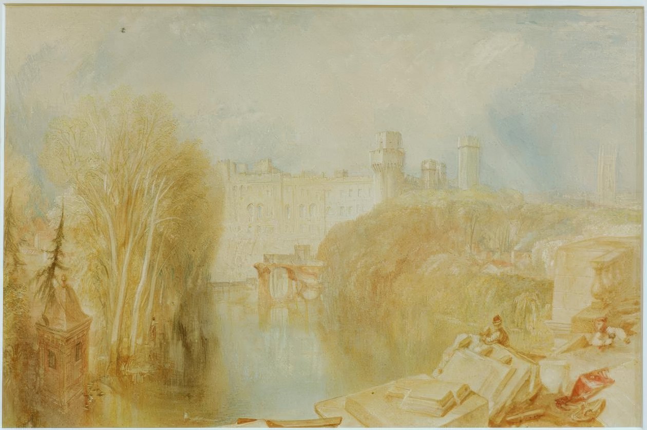 Vista sul castello di Warwick da Joseph Mallord William Turner