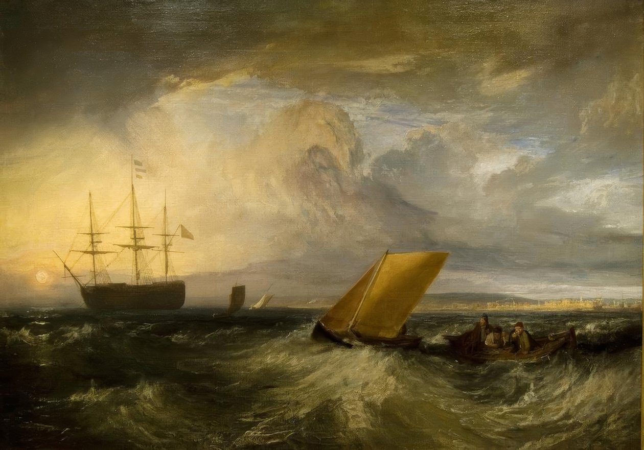 Sheerness vista dal Nore da Joseph Mallord William Turner