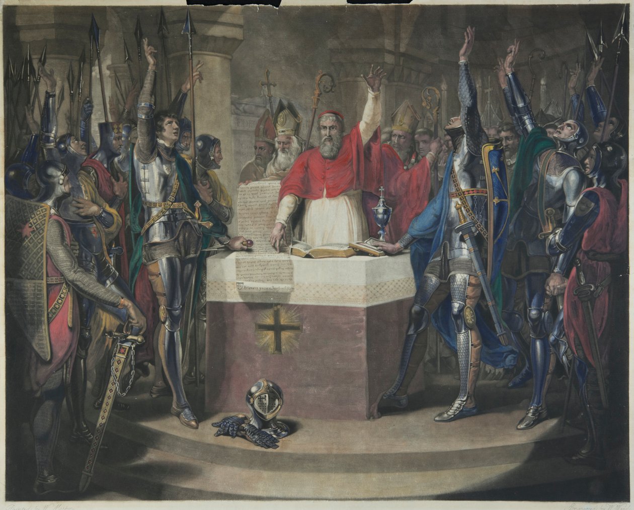 Carta delle libertà, 1795 da William Martin