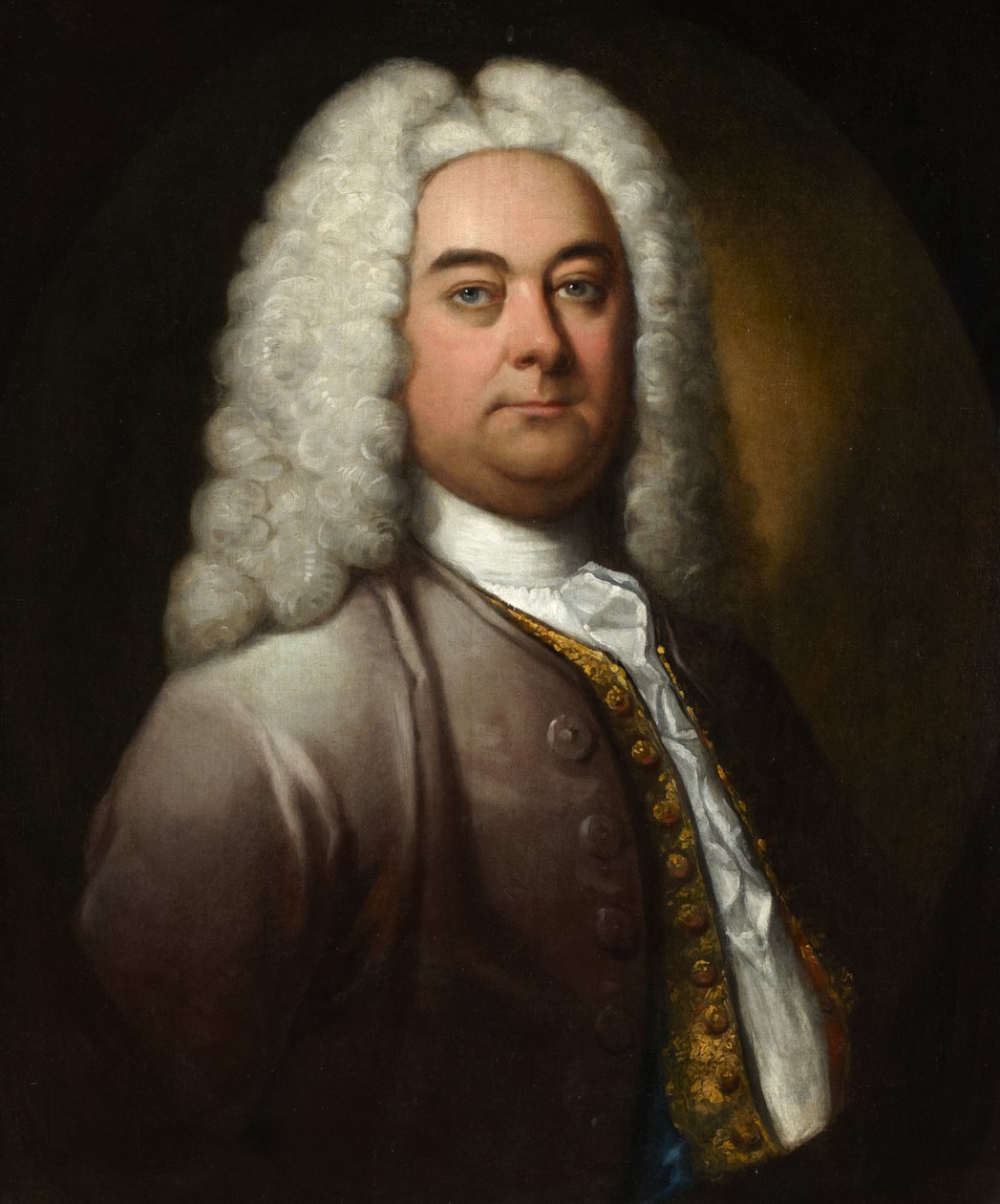 Georg Friedrich Händel da William circle of Hogarth