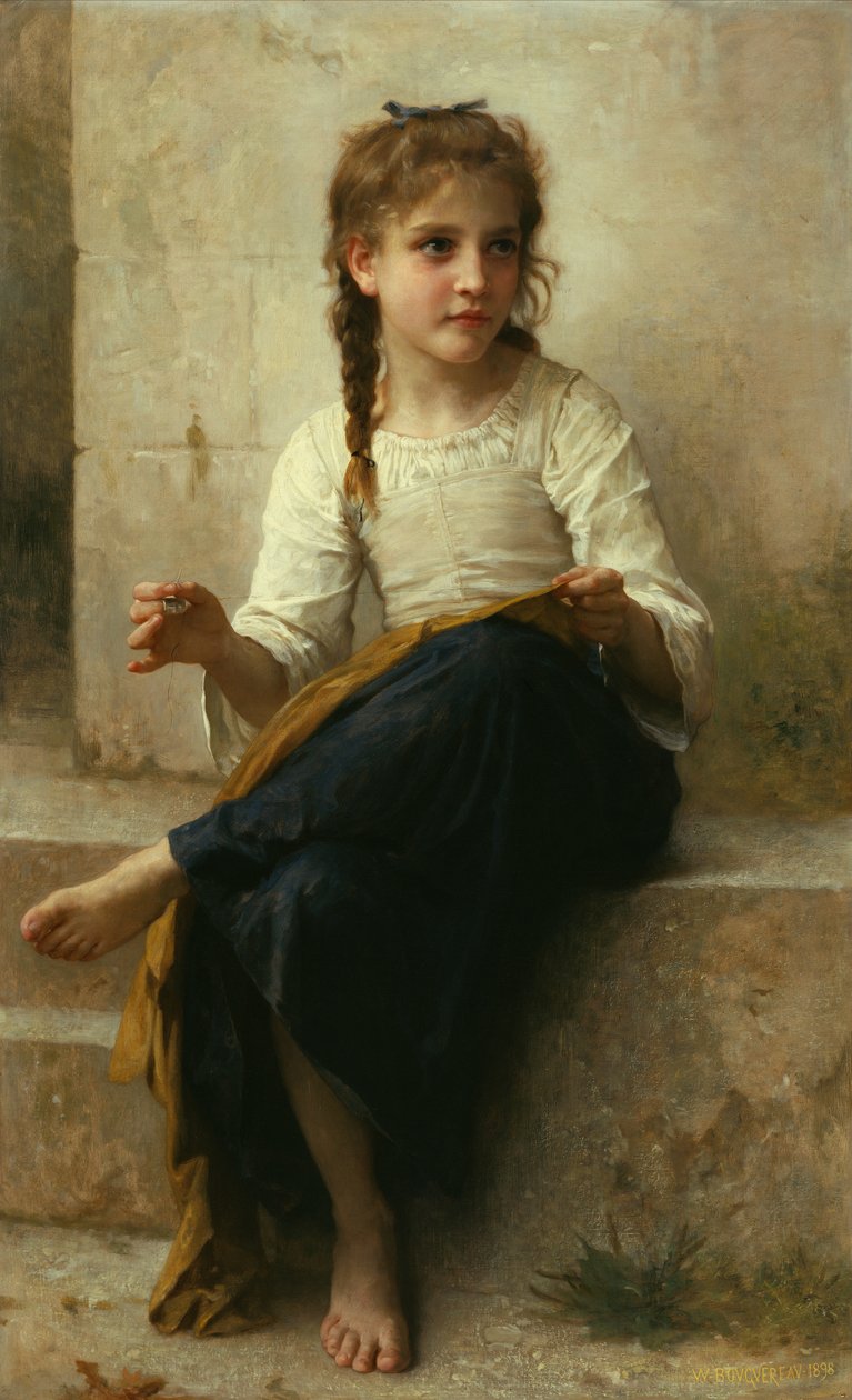 La sarta da William Adolphe Bouguereau