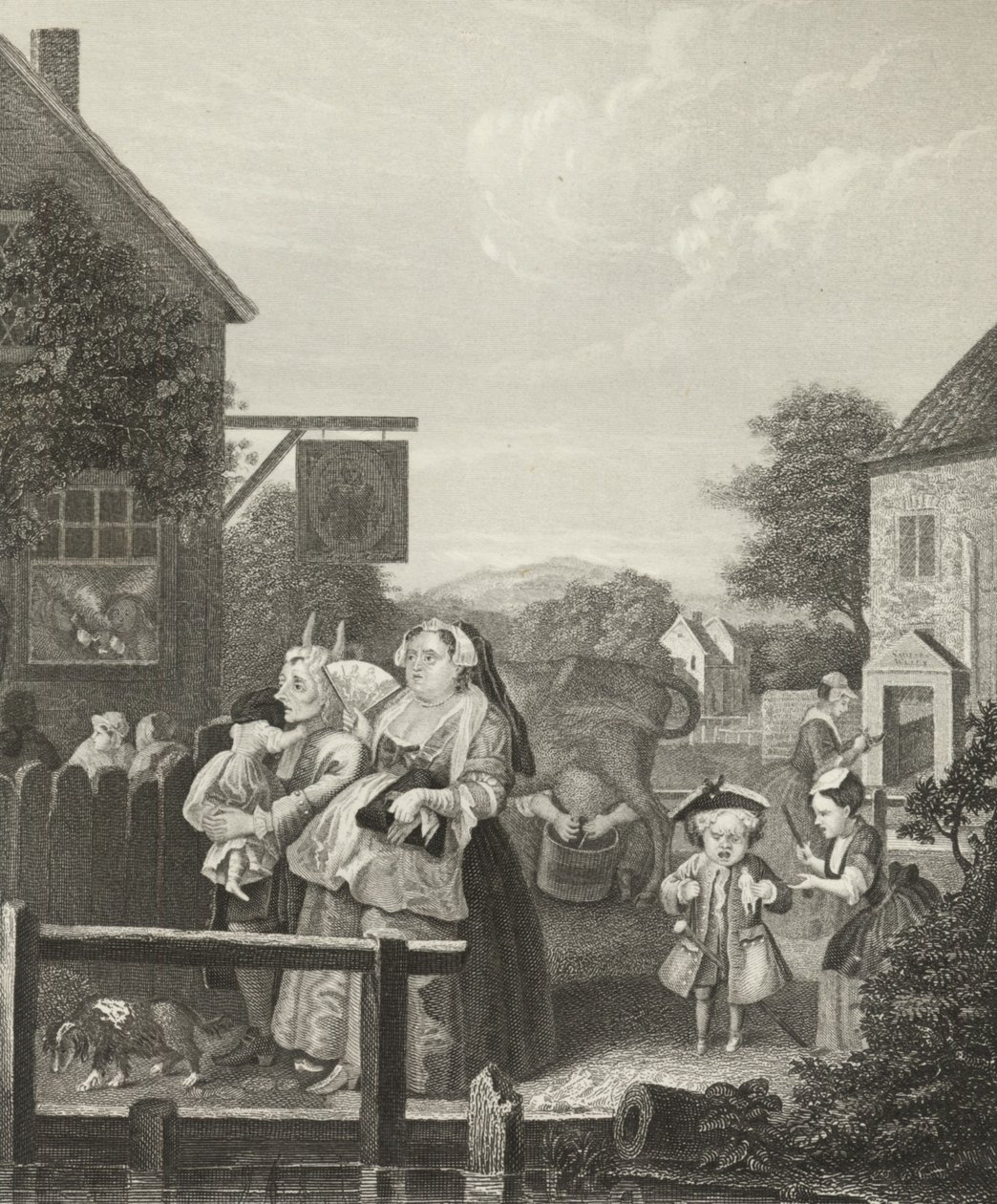 Sera - Londra da William (after) Hogarth