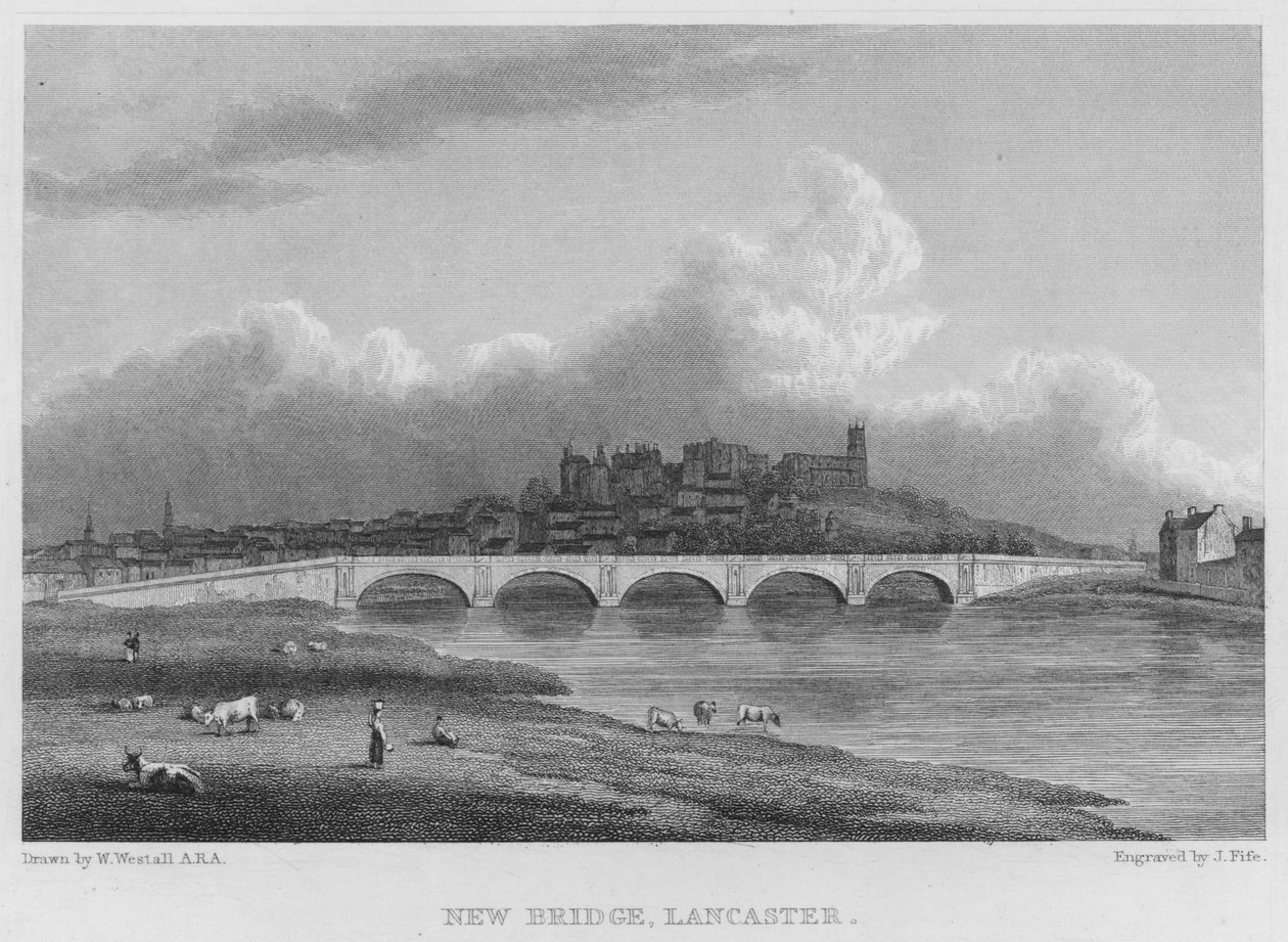 Nuovo Ponte, Lancaster da William (after) Westall