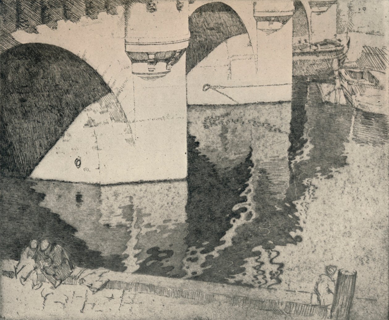 Il Pont Neuf, 1915 da William A Levy