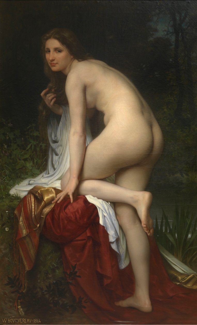 Bagnante da William Adolphe Bouguereau