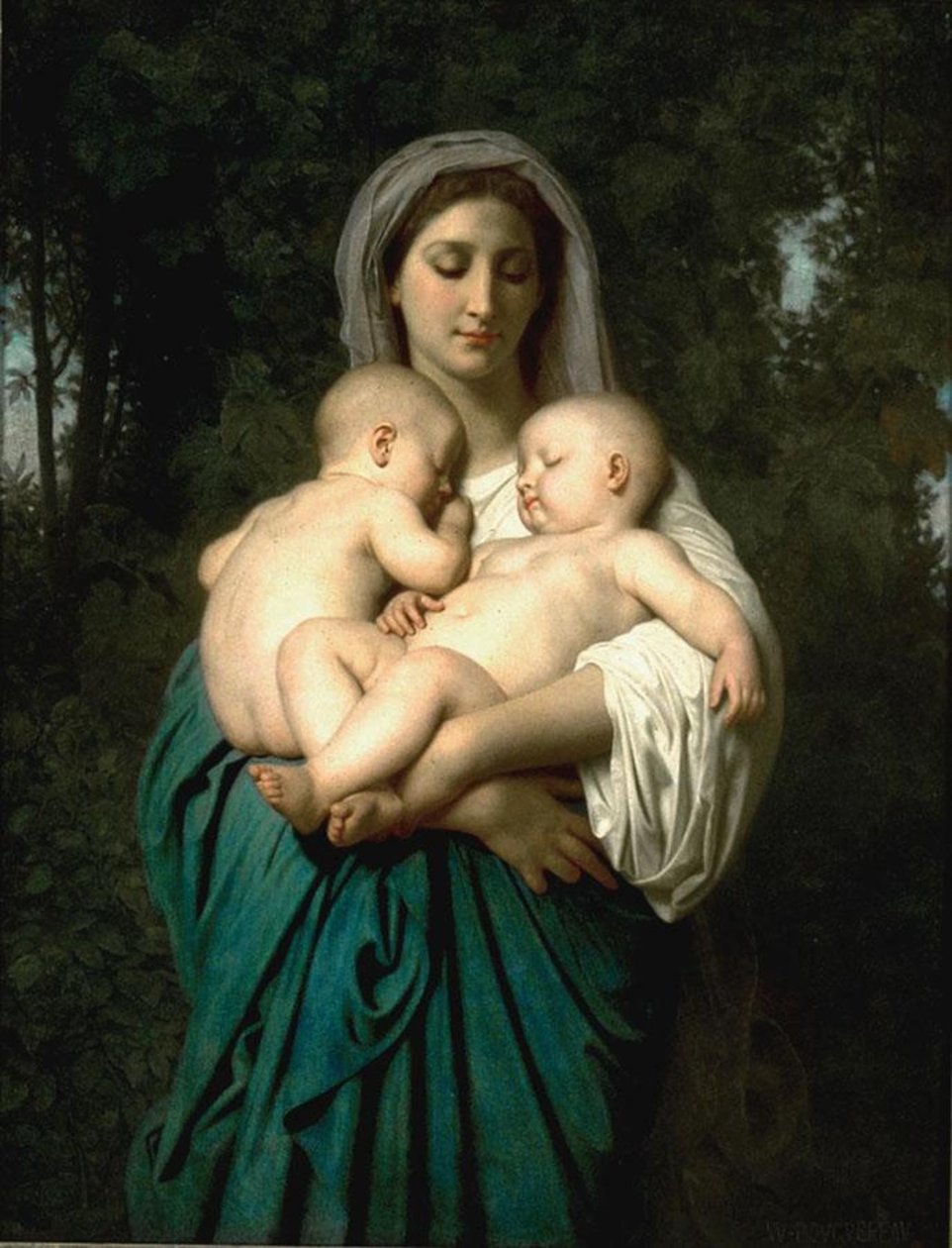 La carità da William Adolphe Bouguereau