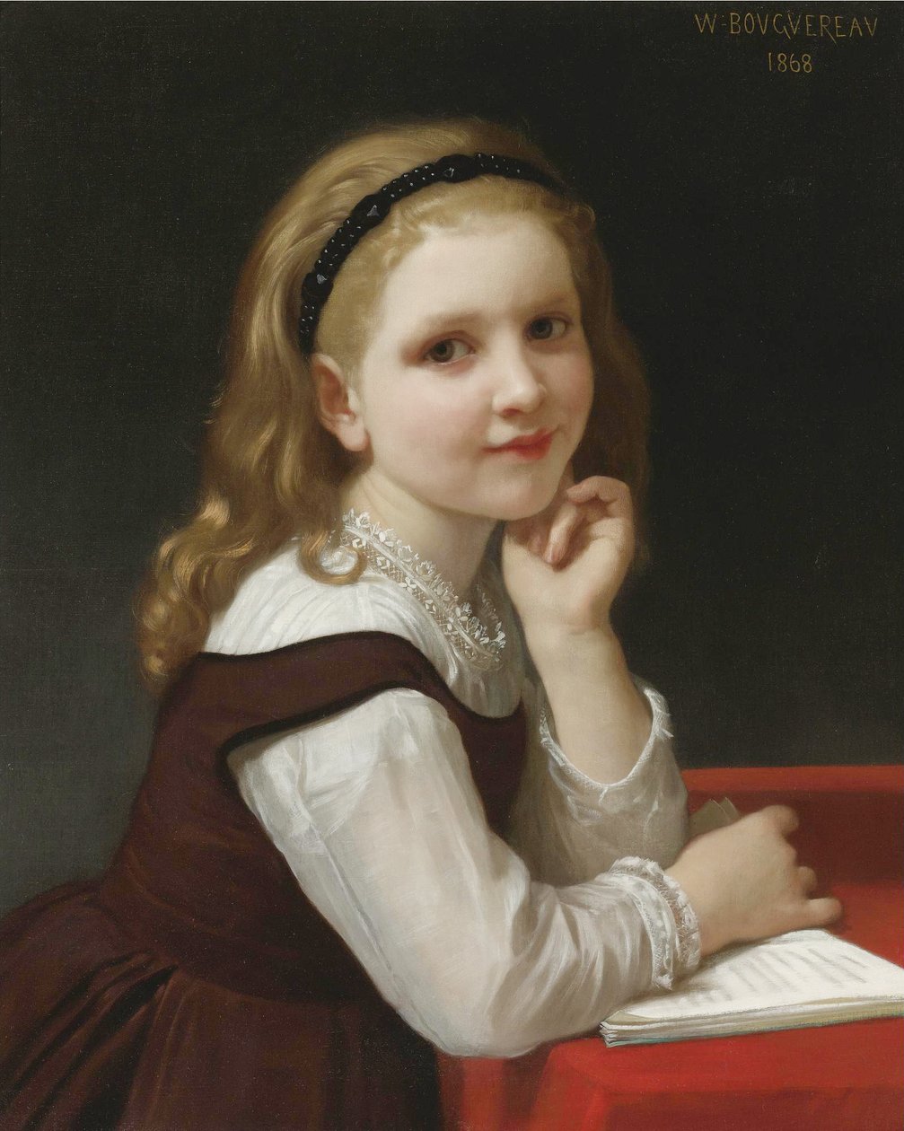 Distrazione da William Adolphe Bouguereau