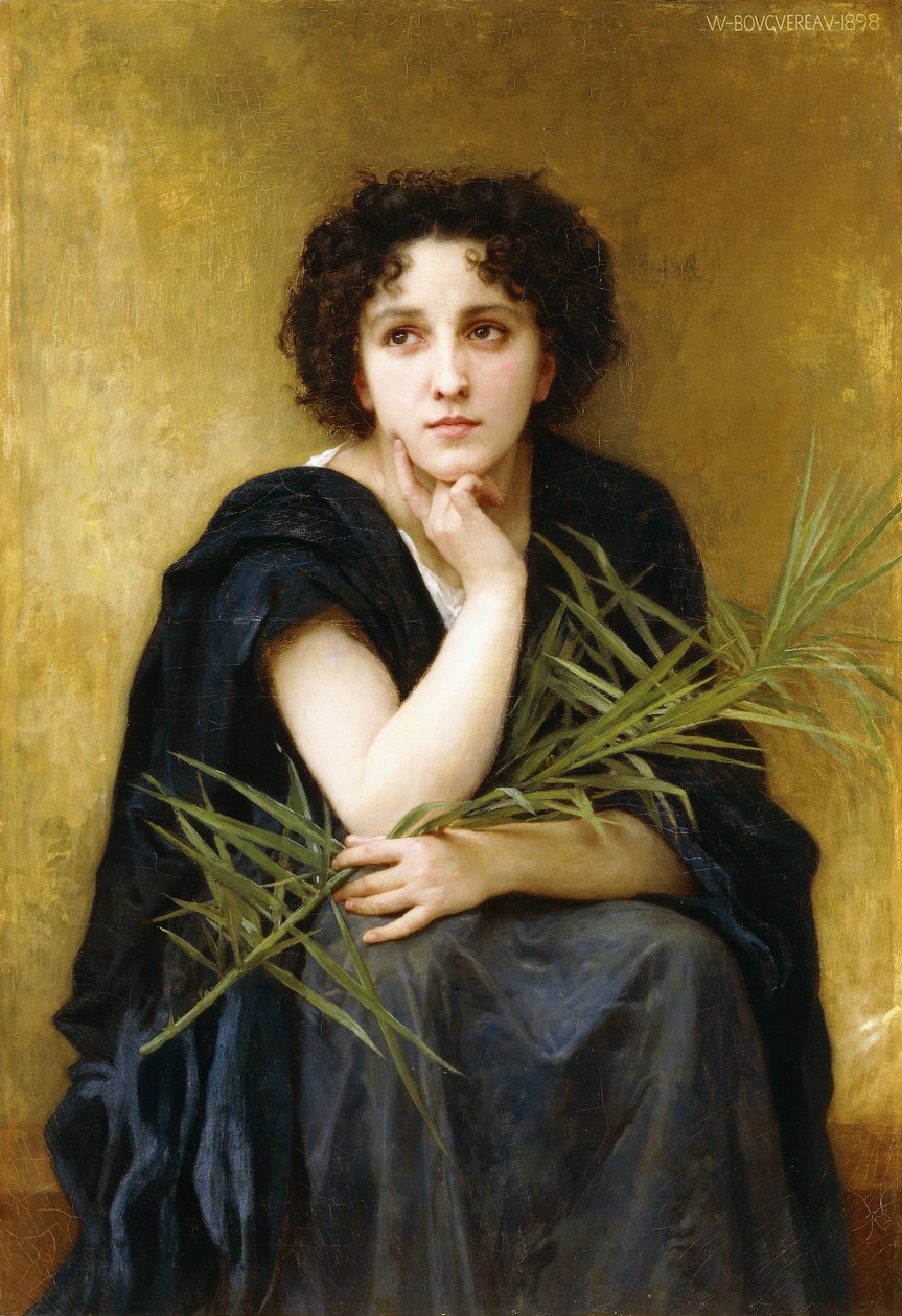 Riflessione, 1898 da William Adolphe Bouguereau