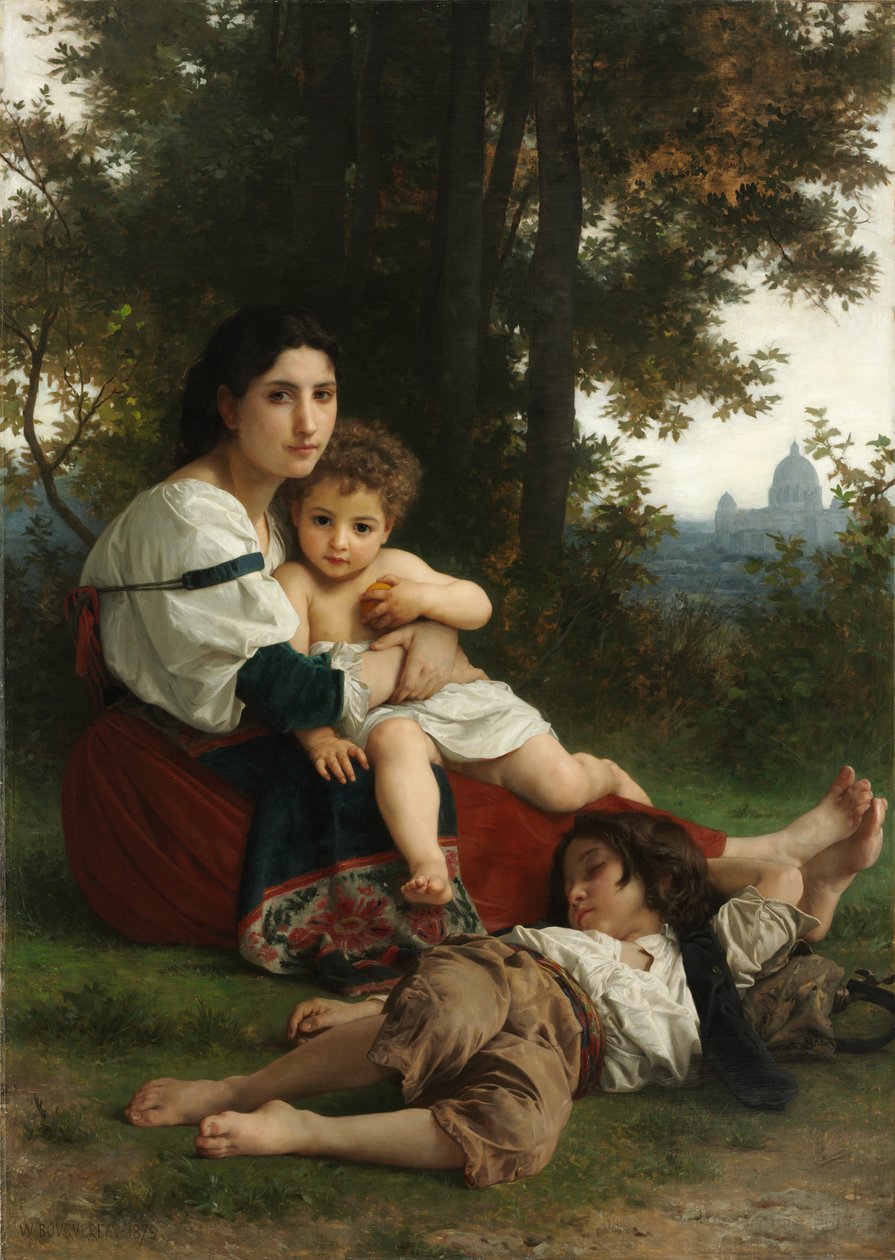 Riposo da William Adolphe Bouguereau