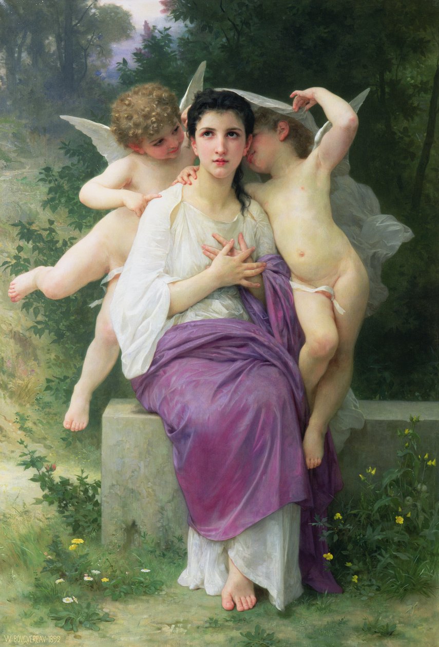 Il risveglio del cuore, 1892 da William Adolphe Bouguereau