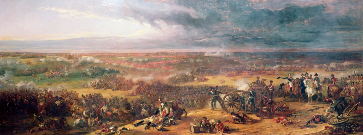 Battaglia di Waterloo da William Allan